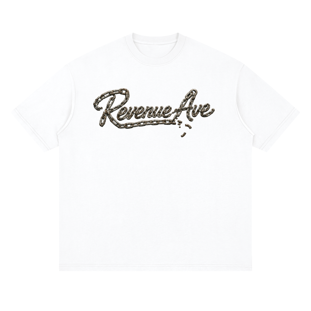 Revenue Ave Streetwear Loose Drop Shoulder T-Shirt