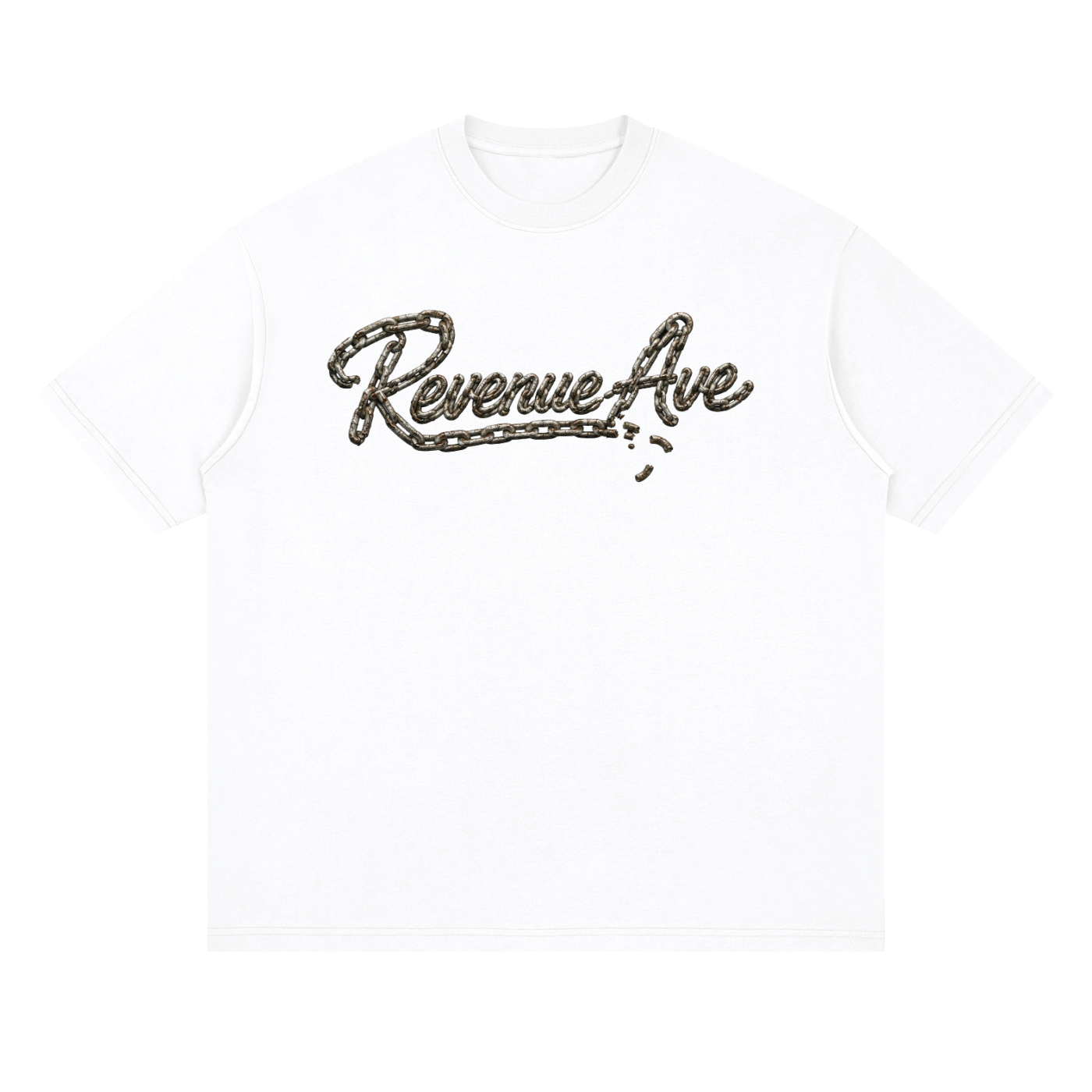 Revenue Ave Streetwear Loose Drop Shoulder T-Shirt
