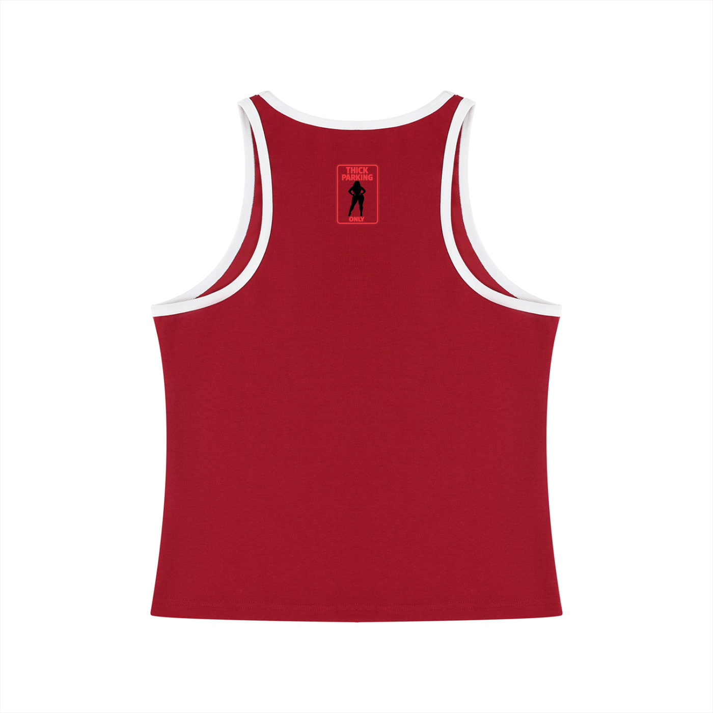 Women's Color Block Cropped Tank Top